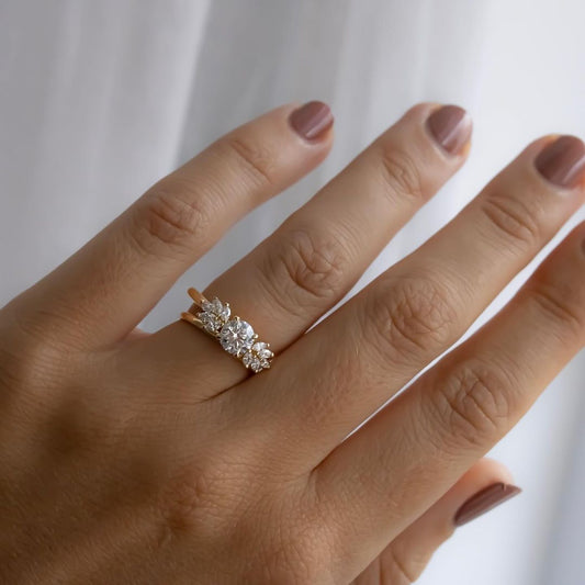 3ct Round Cut With Marquise Side Stone With Anastasia Setting Lab Grown Diamond Ring Elegant diamond gold jewelry ring with intricate design, sparkling diamonds, and a polished gold finish, perfect for special occasions or everyday elegance YouTube Amazon Facebook Weather Google Gmail Wordless WhatsApp Web Translate News blog post ring ceremony Article Life Money 2025 design Ring Ceremony Diamond Shape Diamond Ring Surat Diamond India Market Diamond Ring for Her Diamond Ring for Men Diamond Ring Women