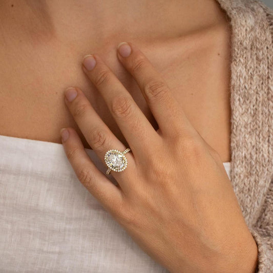 2.5ct Oval Cut With Hidden Halo Eliana Setting Pave Band Lab Grown Diamond Ring  Vintage-inspired diamond gold ring with antique charm and modern craftsmanship. Contemporary diamond-encrusted gold ring with sleek lines and a polished finish. YouTube Amazon Facebook Weather Google Gmail Wordless WhatsApp Web Translate News blog post ring ceremony Article Life Money 2025 design Ring Ceremony Diamond Shape Diamond Ring Surat Diamond India Market Diamond Ring for Her Diamond Ring for Men Diamond Ring Women 